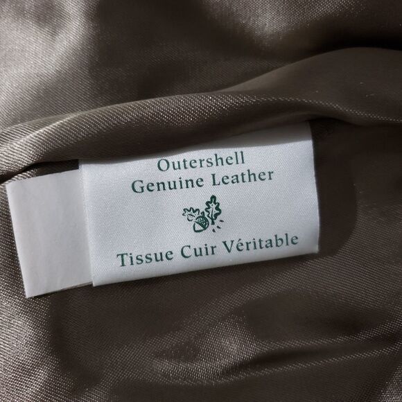 Danier Olive Leather Jacket - Picture 7 of 10